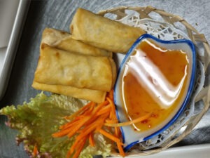 [ 1 ] Por Pia Thod (vegan) ปอเปี๊ยะทอด