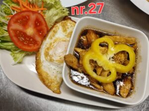 [ 27 ] Gai Thod Gratiem Prig Thai ไก่ทอดกระเทียมพริกไทย